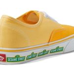 Vans  Size 7W/5.5M Sesame Street Limited Edition Yellow Sneaker New Photo 2