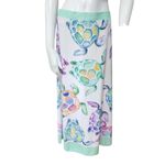 Cathy's Resortwear Women's Maxi Skirt with Colorful Sea Turtle Print (M) White Size M Photo 3