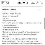 Show Me Your Mumu Caitlin Cold Shoulder Gown Red Cherry Red NEW Photo 13