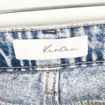 KANCAN Stone Washed Intentionally Ripped Distressed High Rise Mom Jeans Size 27 Blue Photo 2