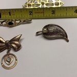 Lot Of 4 Gold Tone Vintage Photo 2