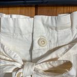 Everlane  Cream Trousers with Belt the paper bag organic cotton pants medium Photo 6