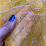 Vintage Diane Von Furstenberg scarf Yellow Photo 3