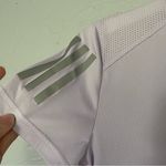 Adidas  Fitted Lilac Purple Short Sleeve Aeroready RunningTee Breathable sz Small Photo 5