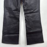 Good American Coated High Waist Crop Bootcut Jeans Black001 Size 8 NWT Photo 11