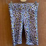 Terez metallic cheetah bike shorts Photo 1