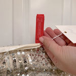 Mac Duggal 5489 Cap Sleeve Sequined High Slit Maxi Gown- NWT Photo 6