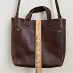 PLG PORTLAND Leather Goods “Almost Perfect” Mini Crossbody Tote Bag Brown Photo 5