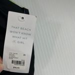 Cacique Swim by Black Swimsuit One Piece Cut out Swim Suit One Shoulder 20 NWT Photo 3