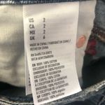 American Eagle Y2k Outfitters Button Fly Floral Denim Skirt G19 Photo 6