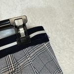 ZARA ‎ Gray & White Striped High Rise Cropped Pants Size S Photo 7