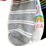 Lucky Charms Cereal Womens No Show Socks Marshmallow Rainbow Fun Novelty Gift Photo 3