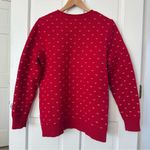Lands' End Holiday Mountain Scene Winter Ski Crew Neck Sweater Size L Photo 2