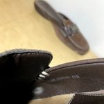 Cole Haan  Nike Air Brown Suede Slides Mules D20286 6.5 Photo 3