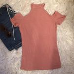 Papaya ⬇️ 2/$25 Listing - Short Sleeve Caged Choker Neck Jersey Top Photo 4