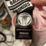 Broken Promises Pink  t-shirt never forgive punk hardcore t-shirt Photo 6
