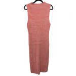Anthropologie NWT Daily Practice Coral Sleeveless Ribbed Sweater Dress Size L Photo 4