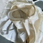 Vintage 1950s White Ruffle Jumper Dress with Apron Trim Handmade XS Photo 10