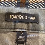 Toad & Co Womens Sequoia Skinny Pants Gray Organic Cotton stretch Size 6 Photo 4