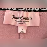 Juicy Couture  Velour Boxer Shorts Spellout Size L Pink Rhinestone Y2K 90s Photo 3