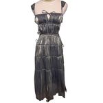 Ciao Lucia Tutti Dress Oyster silver gray polkadot polka dot size XS Photo 7