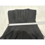 White House | Black Market  Size 6 Tiered Ruffle Short Strapless Dress Cocktail Photo 5