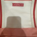 l*space L* Coastal Pink Peach Color Shoulder Straps Insulated Lining Cooler Bag Photo 1