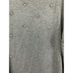 Dress Barn Women's Grey Sparkle Lightweight Top Photo 4