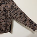 Brochu Walker  Dutton Wool Blend Spacedye Sweater Size XS Oversized Brown Fall Photo 4