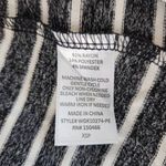 Market & Spruce Striped Hoodie NWT Size XS Petite Black and White Hoodie Photo 6