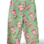 Ralph Lauren Vintage 90s Cottage Countryside Floral Garden Ankle Pants Size 8 P Photo 0