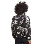 Champion Women's Cozy High Pile Quarter Zip Paisley Print, M Photo 1