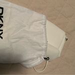 DKNY  Elegant White Leather Crossbody Bag Photo 8