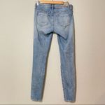 BLANK NYC Light Wash High Rise Distressed Skinny Jeans Womens 26 Blue Zip Fly Photo 5