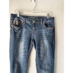 Maurice's  Y2k Embellished Pockets Denim Jeans Women's‎ Size 9/10 Reg Medium Wash Photo 4