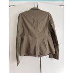 Banana Republic Banana‎ Republic Women's Khaki Cotton Blazer Jacket Size 8 Utility Layering Photo 6