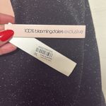 AQUA  NWT black glitter jumpsuit woman size XS pockets stretch Photo 7