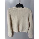 Rag and Bone Claire Textured Cardigan - Off White - Size Small Photo 5