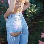 Playboy Pacsun  vintage 90’s high waist boyfriend jeans women’s size 22‎ Photo 2