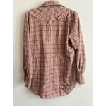 Miller Western Wear Long Sleeve Plaid Pearl Snap Shirt Size 15 Photo 4