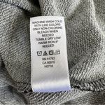 Maurice's Knit Sleeve Pullover Top XL Gray Sweater Striped Zipper Cowl Neck Photo 6