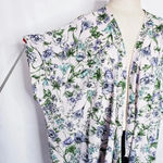 I Love JOAH Kimono Swimsuit Coverup Sheer Pink Floral Photo 6