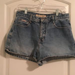 Zana Di  Women's Juniors Blue Jean Shorts Pockets Size 11 Photo 0