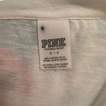 Victoria’s Secret Pink Y2K long sleeve crop top with sequin logo Size Small White Photo 5