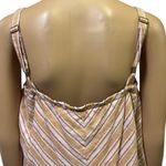 Toad & Co Taj Hemp Sleeveless Striped Shorts Pocket Romper Sleeveless Womens S Photo 3