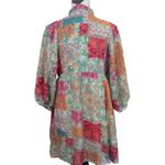 JODIFL Patchwork Bohemian Midi Dress, Size M Photo 3