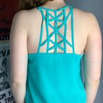 Teal Tank Top Green Photo 1