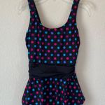Lands' End Lands’ End Vintage Union Made Polka Dot Retro Pin Up One Piece Swimsuit Size 10 Photo 0