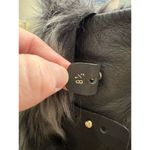 Rebecca Minkoff Womens 208259 Black Leather Faux-fur Ankle Booties Shoes Sz 8.5 Photo 2