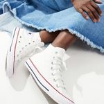 Converse  Chuck Taylor High-Top Sneakers White womens 6 men’s 4 NWOB Photo 1